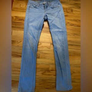 Women's Jcrew “Matchstick” Light Blue Jeans